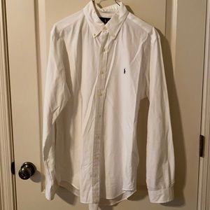 White Dress Shirt from Polo size Medium
